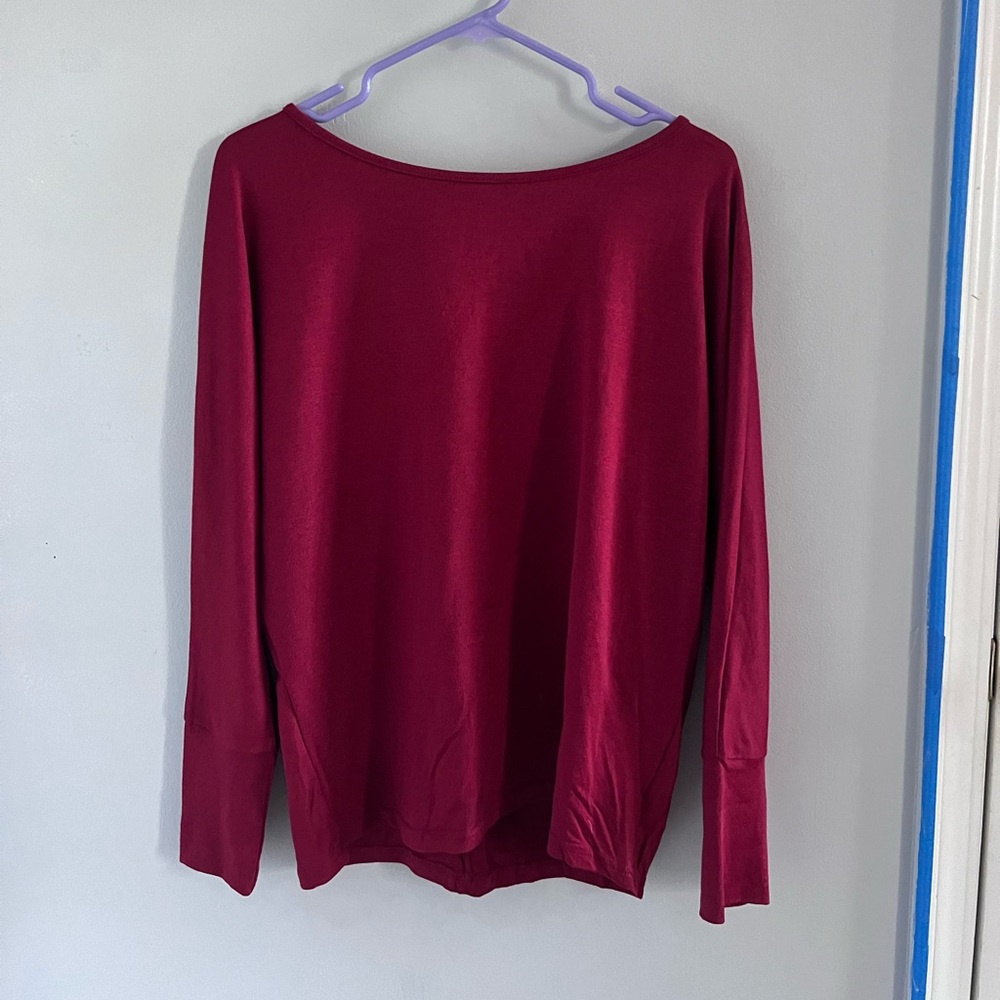 Women’s Red Long Sleeve Shirt